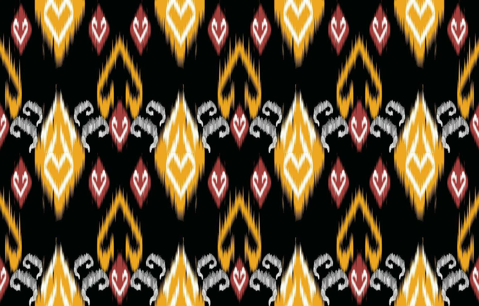 Ethnic abstract ikat art. Aztec ornament print. geometric ethnic pattern seamless  color oriental.  Design for background ,curtain, carpet, wallpaper, clothing, wrapping, Batik, vector illustration.