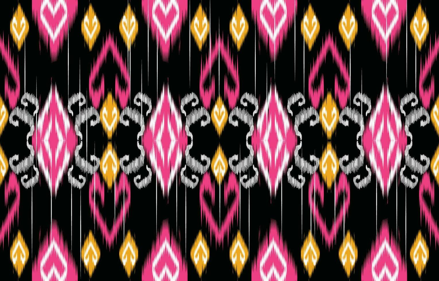 Ethnic abstract ikat art. Aztec ornament print. geometric ethnic pattern seamless  color oriental.  Design for background ,curtain, carpet, wallpaper, clothing, wrapping, Batik, vector illustration.