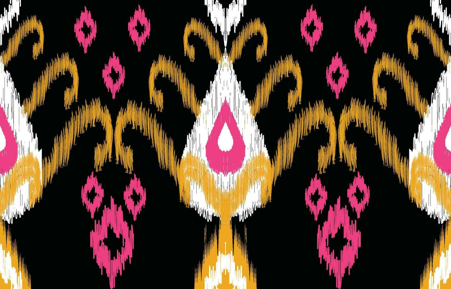Ethnic abstract ikat art. Aztec ornament print. geometric ethnic pattern seamless  color oriental.  Design for background ,curtain, carpet, wallpaper, clothing, wrapping, Batik, vector illustration.