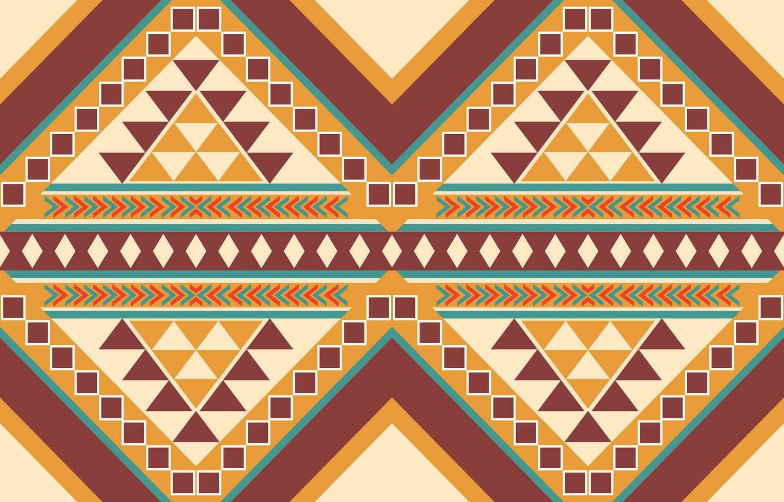 étnico resumen ikat Arte. azteca ornamento impresión. geométrico étnico modelo sin costura color oriental. diseño para antecedentes ,cortina, alfombra, fondo de pantalla, ropa, envase, batik, vector ilustración.