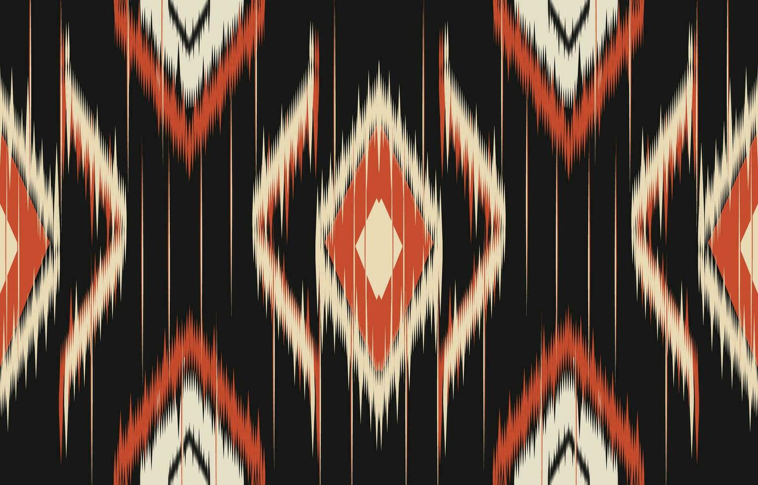 Ethnic abstract ikat art. Aztec ornament print. geometric ethnic pattern seamless  color oriental.  Design for background ,curtain, carpet, wallpaper, clothing, wrapping, Batik, vector illustration.