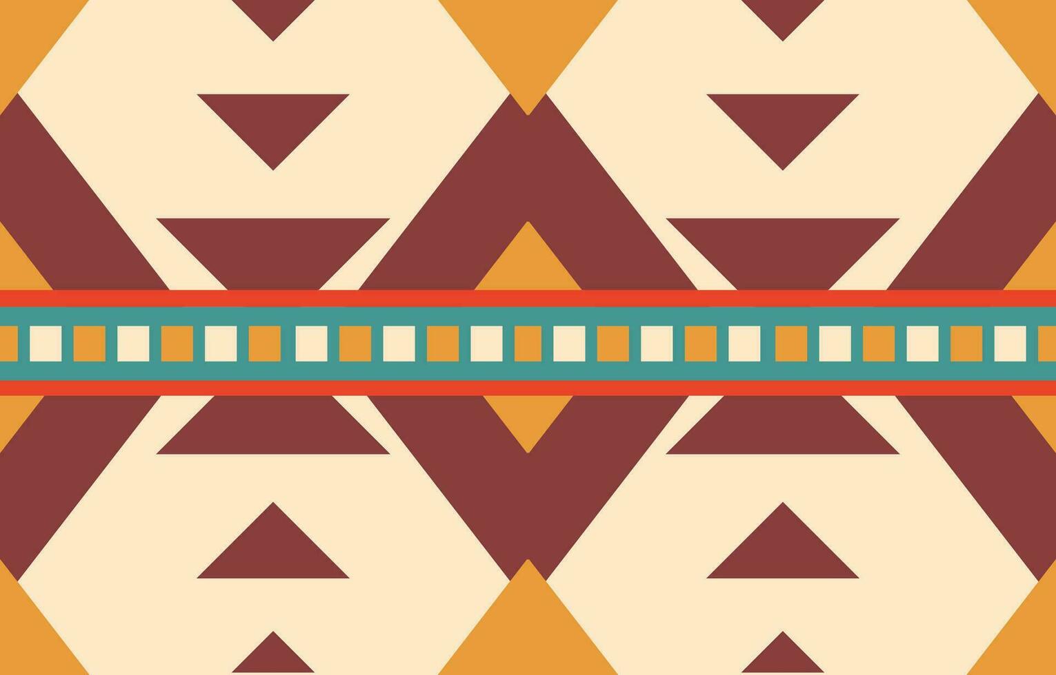 Ethnic abstract ikat art. Aztec ornament print. geometric ethnic pattern seamless  color oriental.  Design for background ,curtain, carpet, wallpaper, clothing, wrapping, Batik, vector illustration.