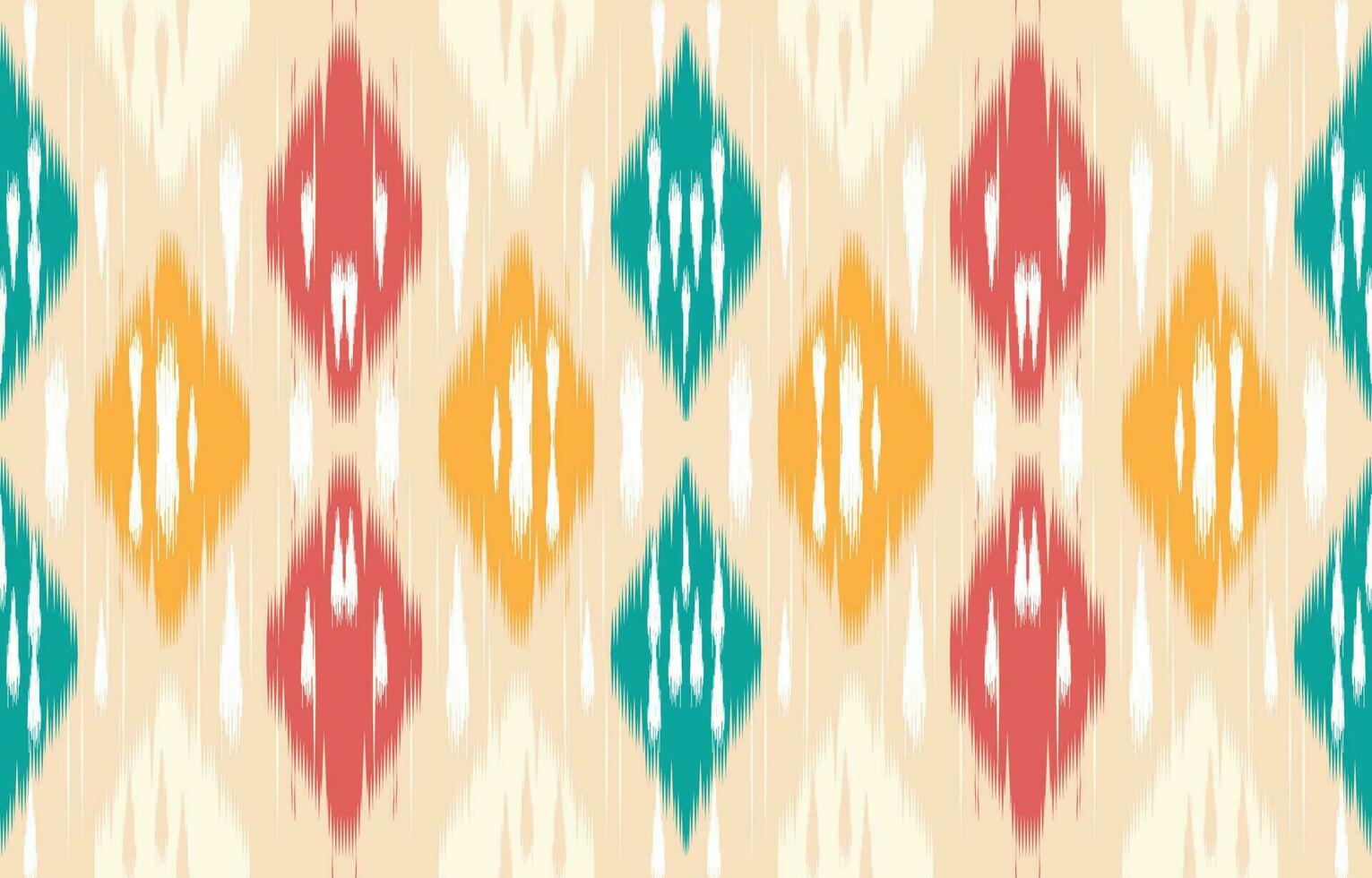 Ethnic abstract ikat art. Aztec ornament print. geometric ethnic pattern seamless  color oriental.  Design for background ,curtain, carpet, wallpaper, clothing, wrapping, Batik, vector illustration.