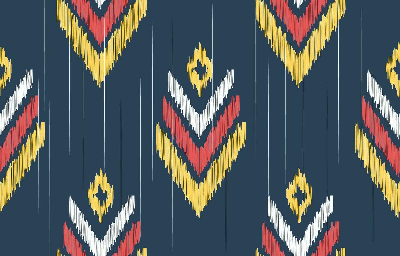 étnico resumen ikat Arte. azteca ornamento impresión. geométrico étnico modelo sin costura color oriental. diseño para antecedentes ,cortina, alfombra, fondo de pantalla, ropa, envase, batik, vector ilustración.