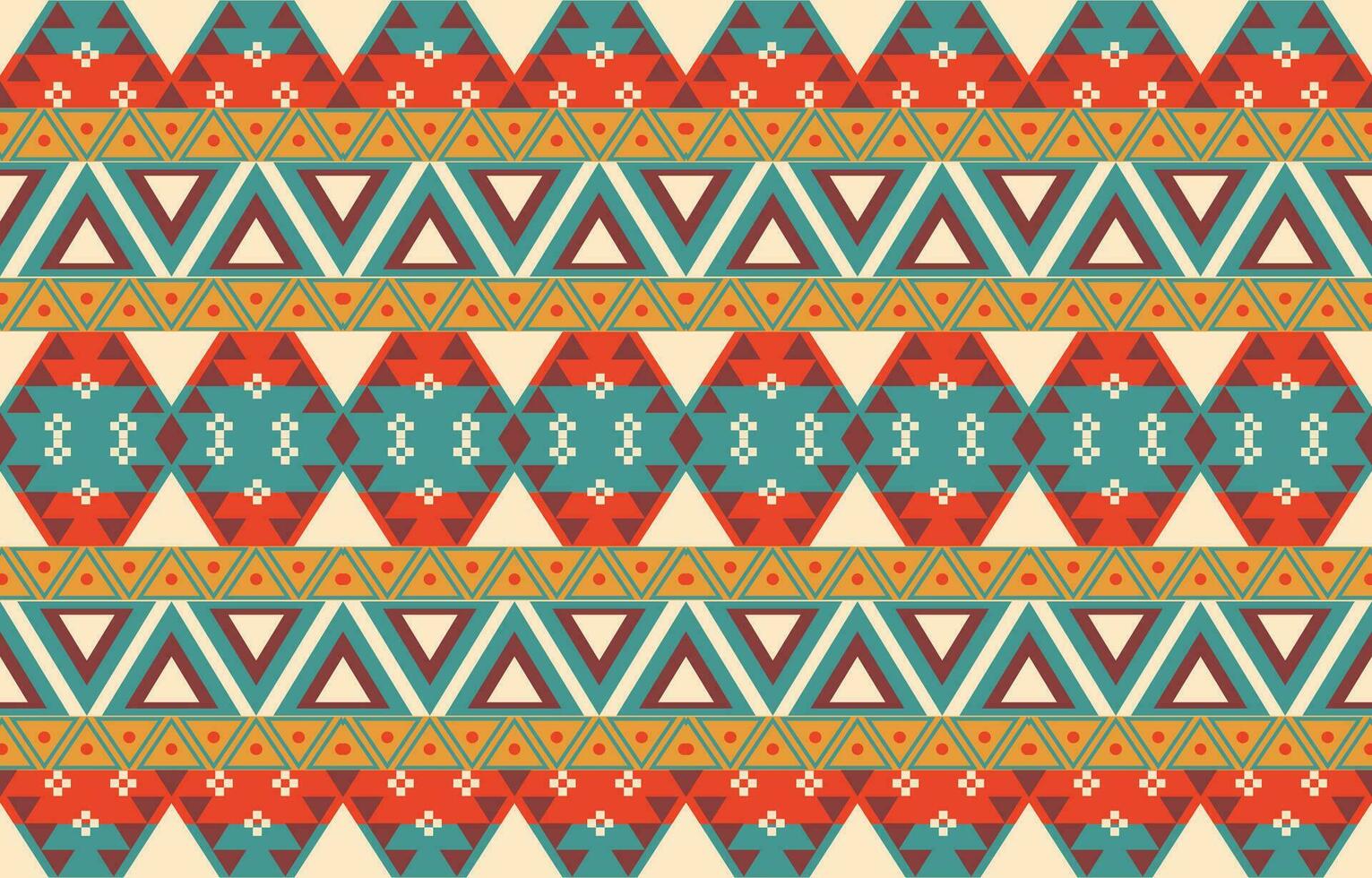 étnico resumen ikat Arte. azteca ornamento impresión. geométrico étnico modelo sin costura color oriental. diseño para antecedentes ,cortina, alfombra, fondo de pantalla, ropa, envase, batik, vector ilustración.