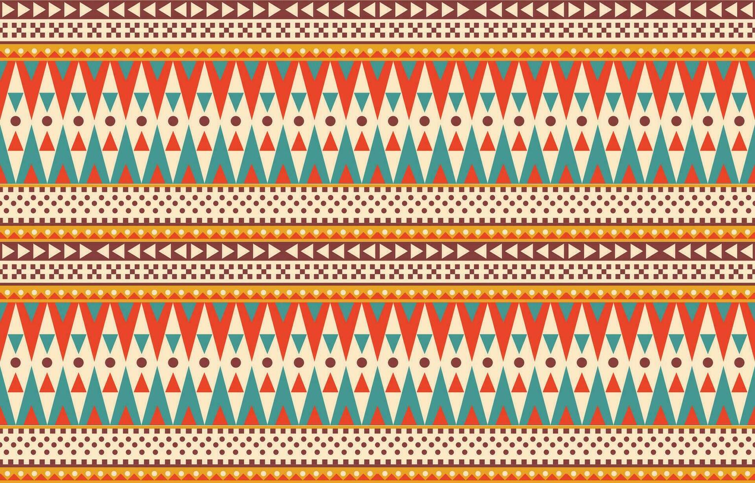 Ethnic abstract ikat art. Aztec ornament print. geometric ethnic pattern seamless  color oriental.  Design for background ,curtain, carpet, wallpaper, clothing, wrapping, Batik, vector illustration.