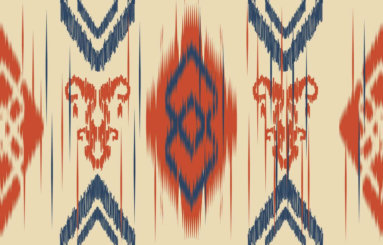 Ethnic abstract ikat art. Aztec ornament print. geometric ethnic pattern seamless  color oriental.  Design for background ,curtain, carpet, wallpaper, clothing, wrapping, Batik, vector illustration.