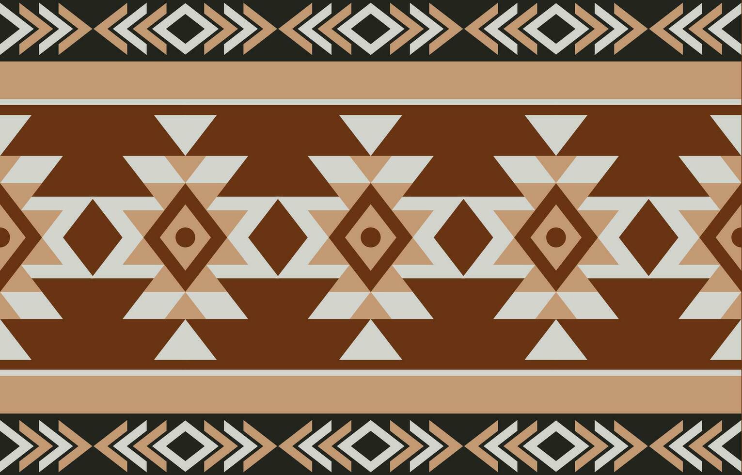 Ethnic abstract ikat art. Aztec ornament print. geometric ethnic pattern seamless  color oriental.  Design for background ,curtain, carpet, wallpaper, clothing, wrapping, Batik, vector illustration.