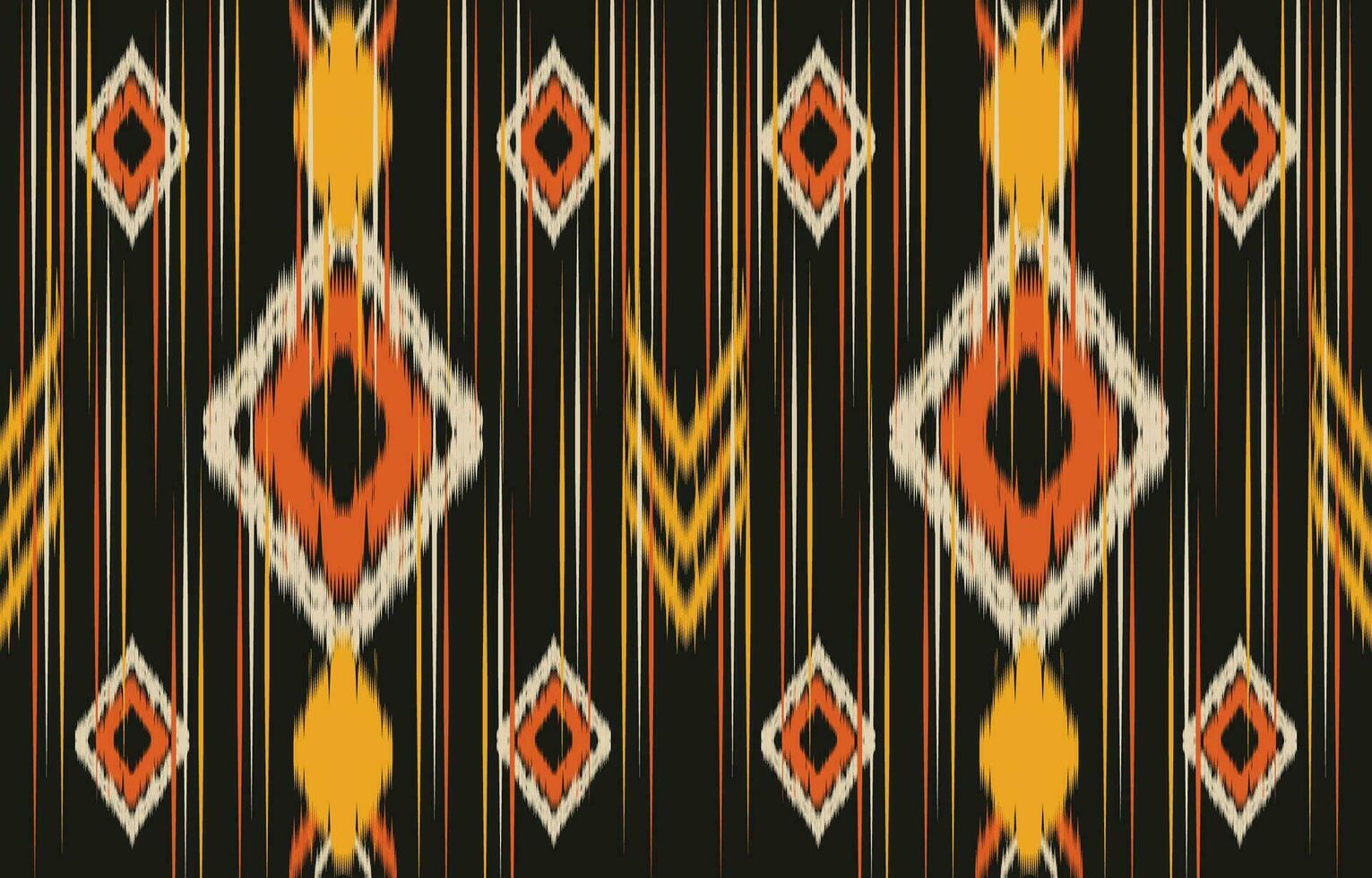Ethnic abstract ikat art. Aztec ornament print. geometric ethnic pattern seamless  color oriental.  Design for background ,curtain, carpet, wallpaper, clothing, wrapping, Batik, vector illustration.