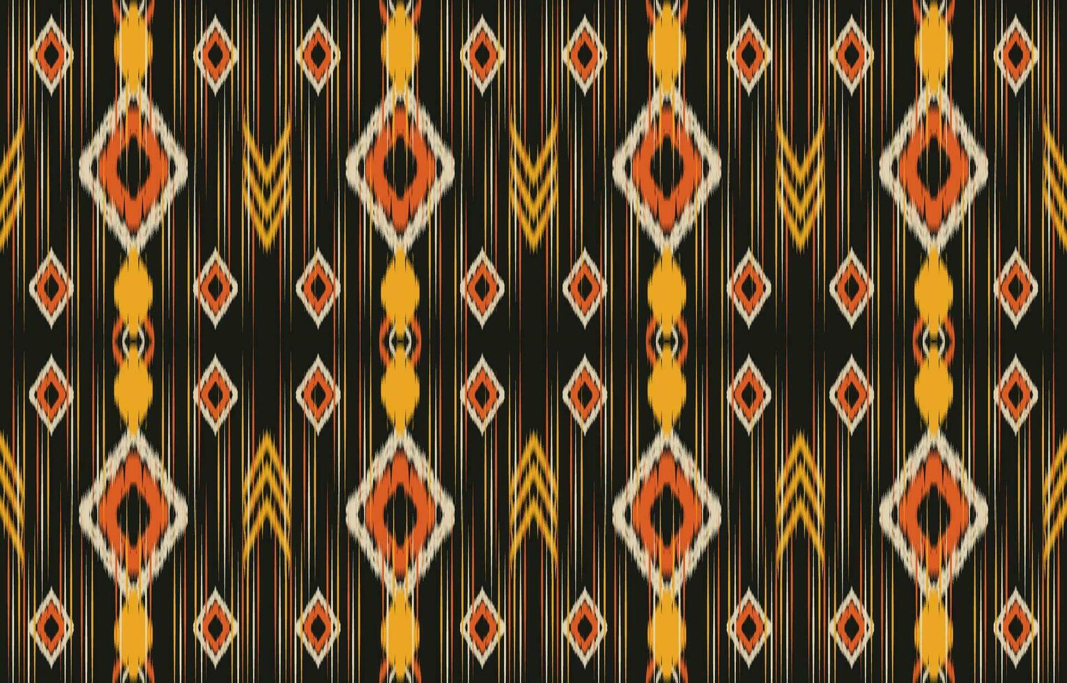 Ethnic abstract ikat art. Aztec ornament print. geometric ethnic pattern seamless  color oriental.  Design for background ,curtain, carpet, wallpaper, clothing, wrapping, Batik, vector illustration.