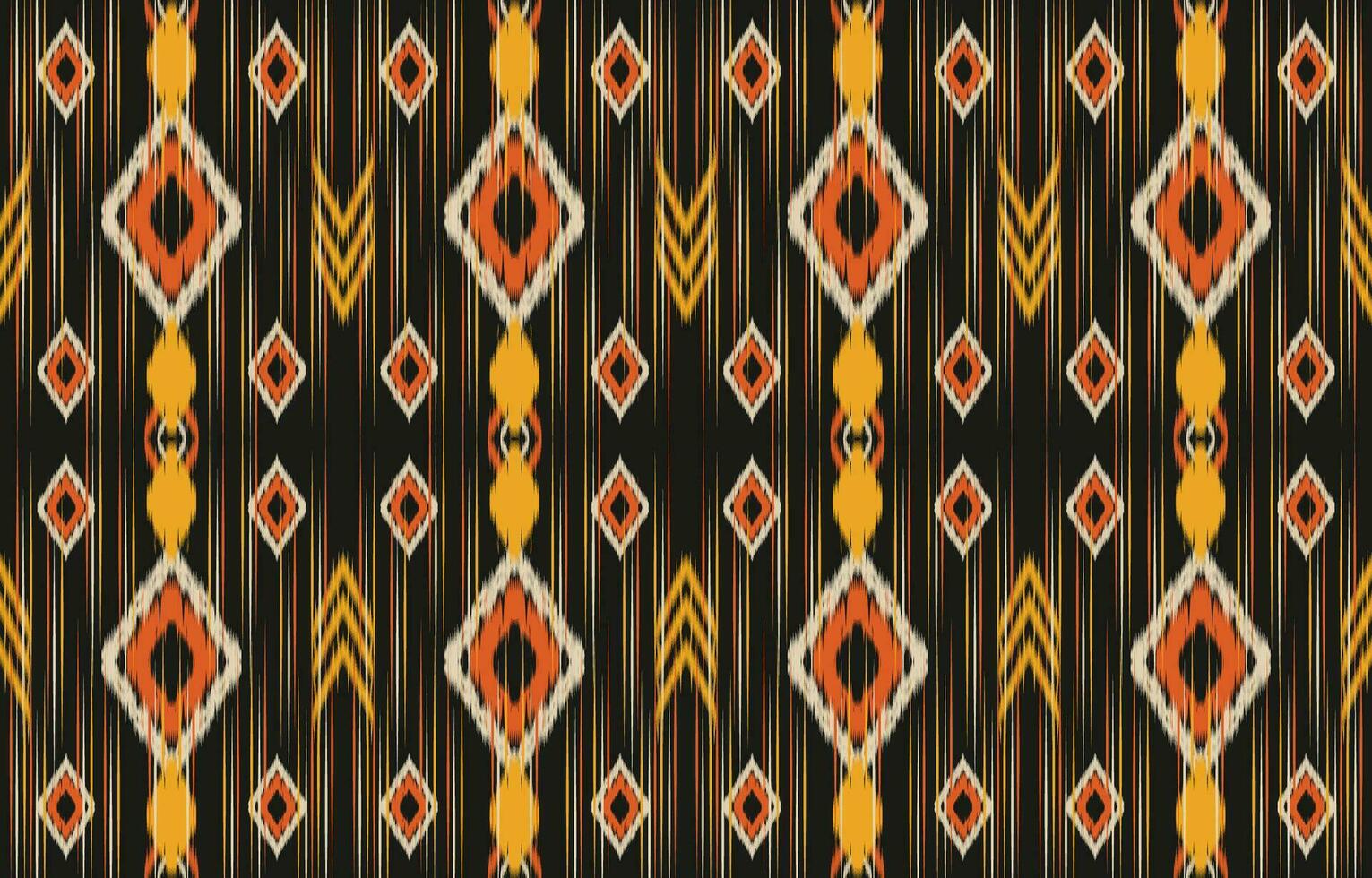 Ethnic abstract ikat art. Aztec ornament print. geometric ethnic pattern seamless  color oriental.  Design for background ,curtain, carpet, wallpaper, clothing, wrapping, Batik, vector illustration.