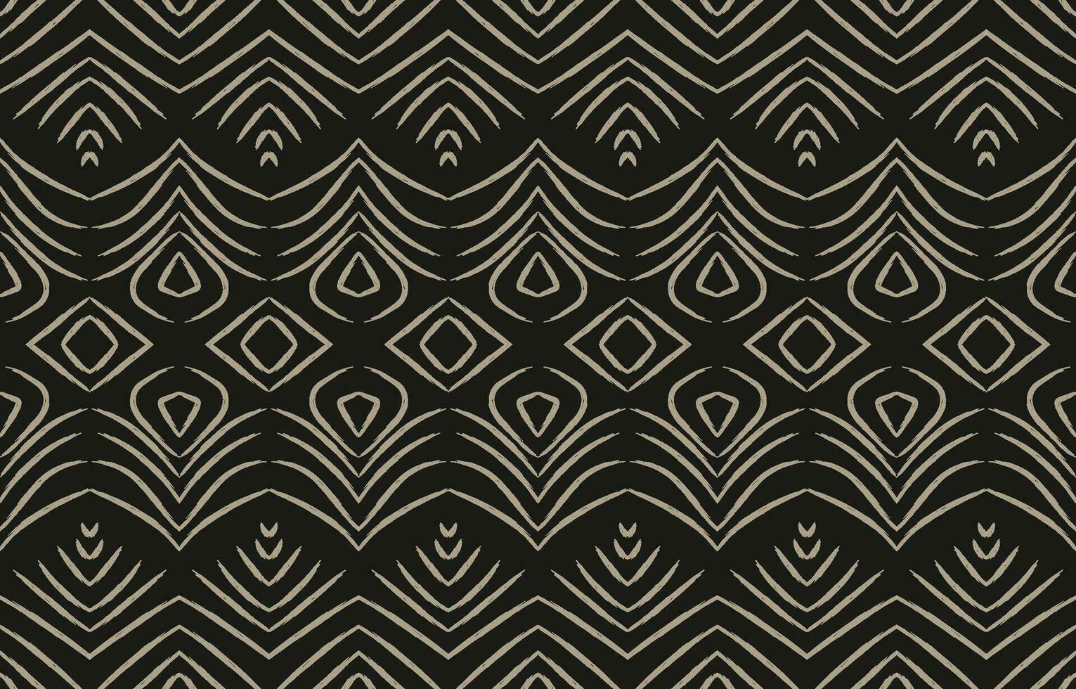 Ethnic abstract ikat art. Aztec ornament print. geometric ethnic pattern seamless  color oriental.  Design for background ,curtain, carpet, wallpaper, clothing, wrapping, Batik, vector illustration.