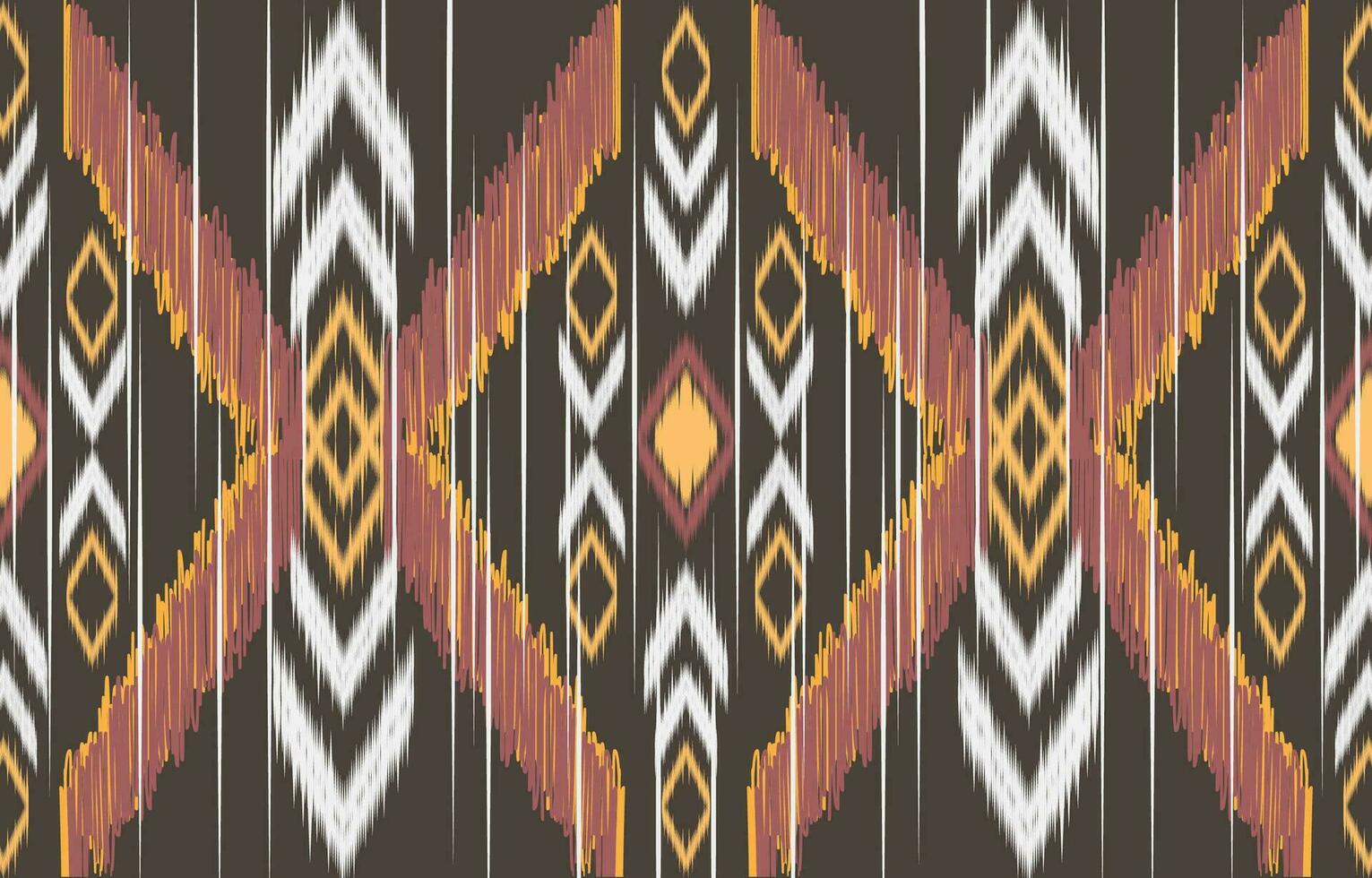 Ethnic abstract ikat art. Aztec ornament print. geometric ethnic pattern seamless  color oriental.  Design for background ,curtain, carpet, wallpaper, clothing, wrapping, Batik, vector illustration.