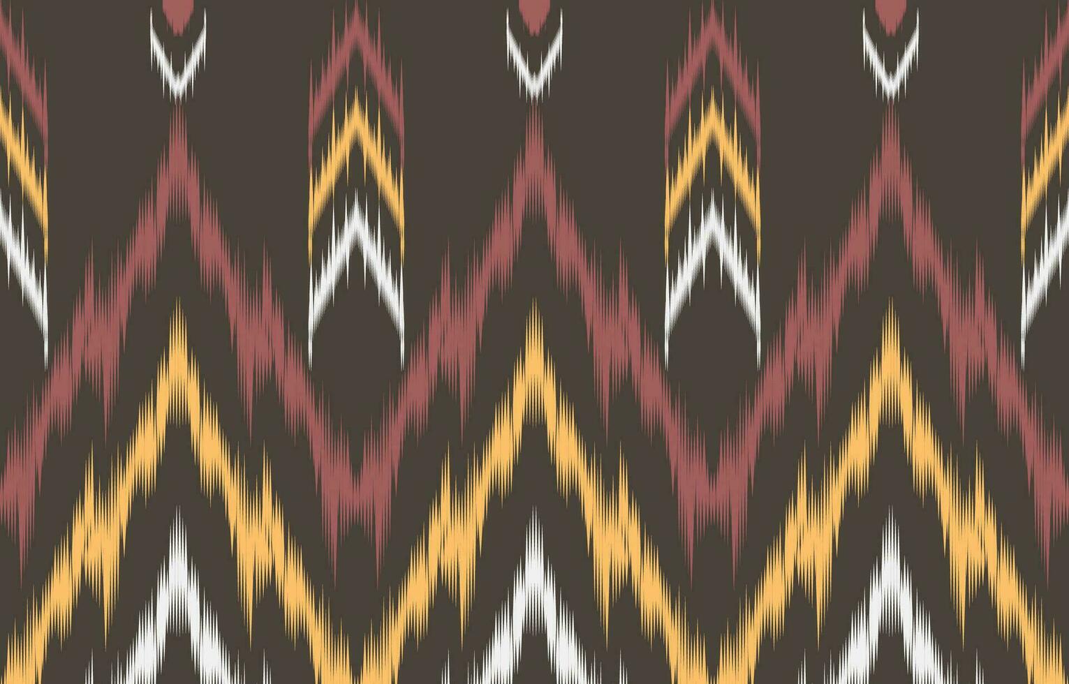 Ethnic abstract ikat art. Aztec ornament print. geometric ethnic pattern seamless  color oriental.  Design for background ,curtain, carpet, wallpaper, clothing, wrapping, Batik, vector illustration.