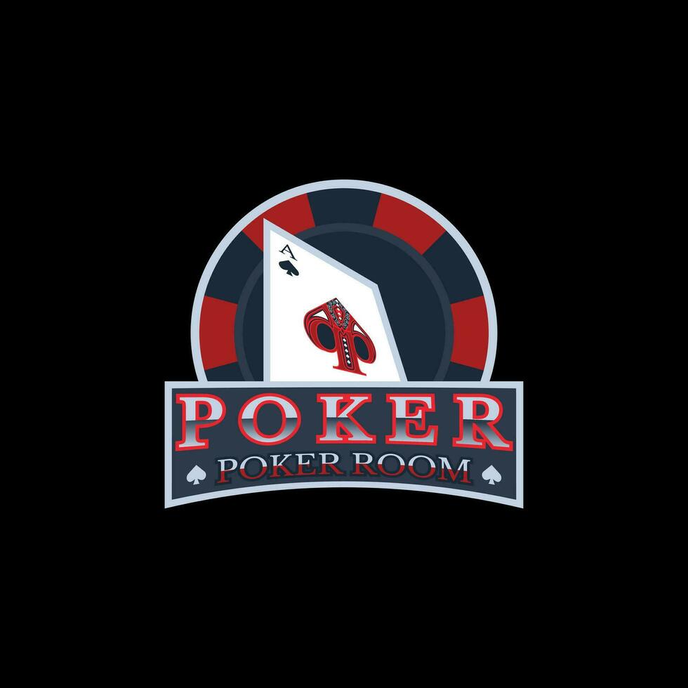 PP letter logo vector ace of spades and poker table. Suitable for gaming and gambling.