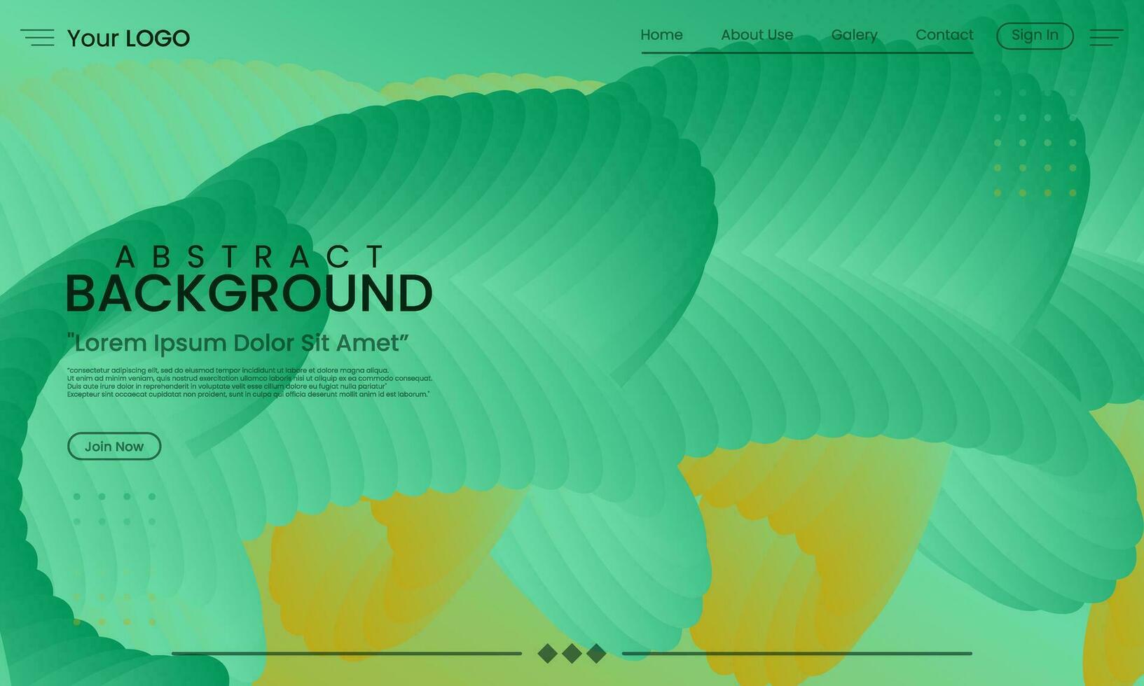 Abstract gradient fluid background. vector