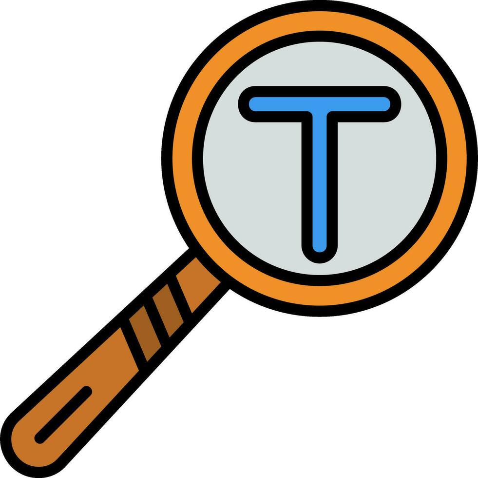 Text Analytics Vector Design Element Icon