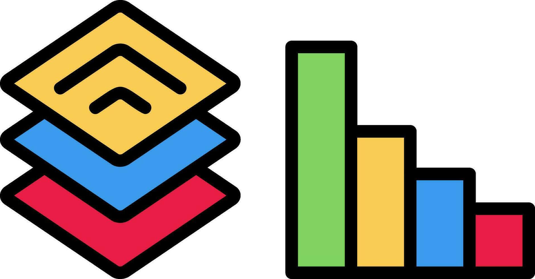 Spatial Analysis Vector Design Element Icon