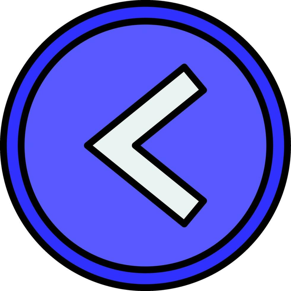 Less Than Vector Design Element Icon