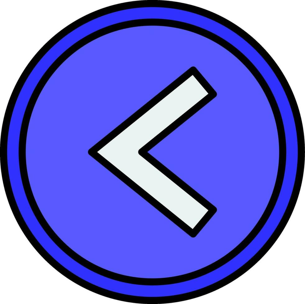 Less Than Vector Design Element Icon