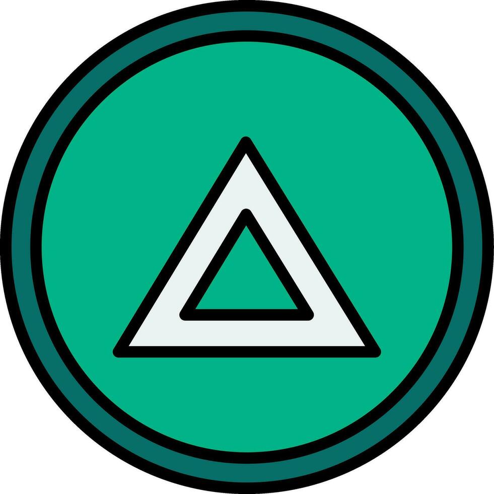 Delta Vector Design Element Icon