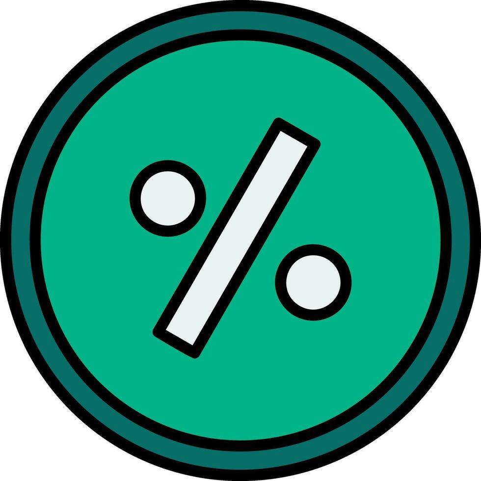 Percentage Vector Design Element Icon