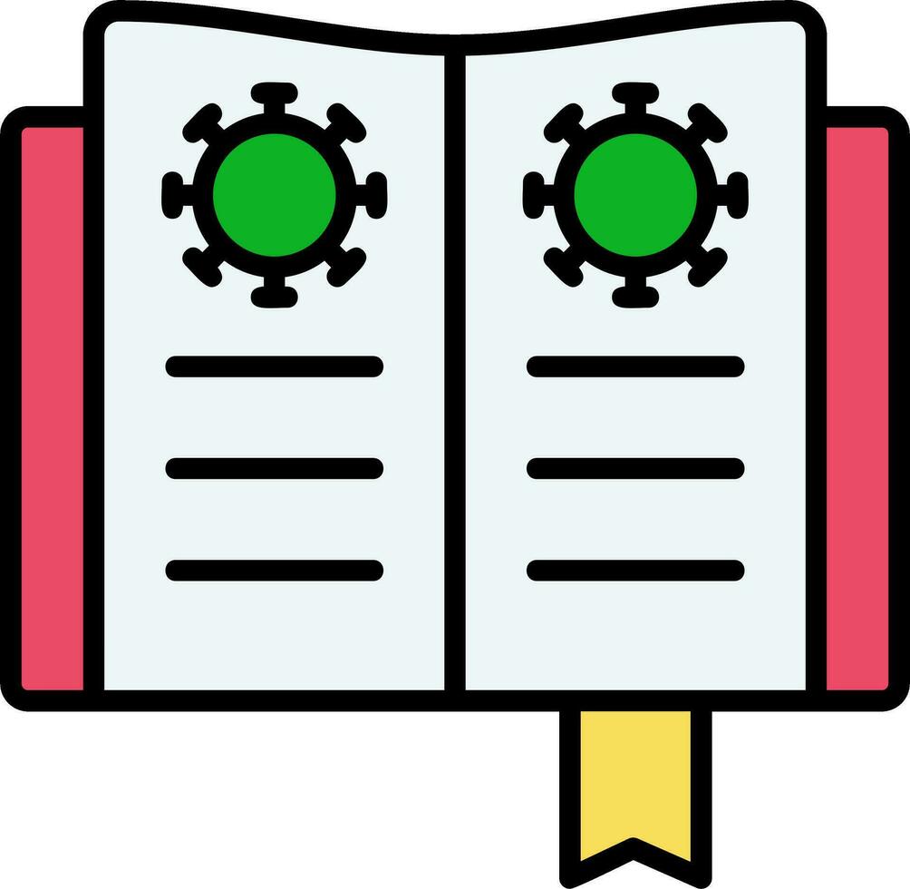 Bacteriology Vector Design Element Icon