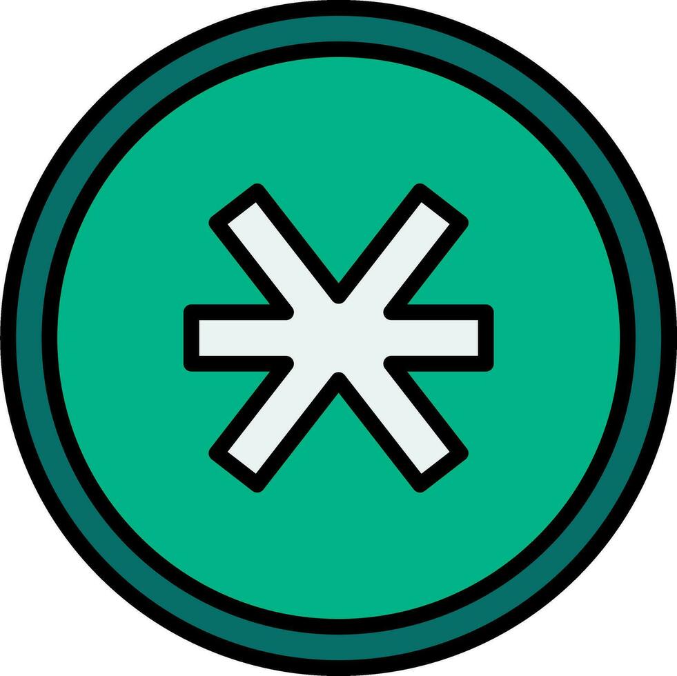Asterisk Vector Design Element Icon