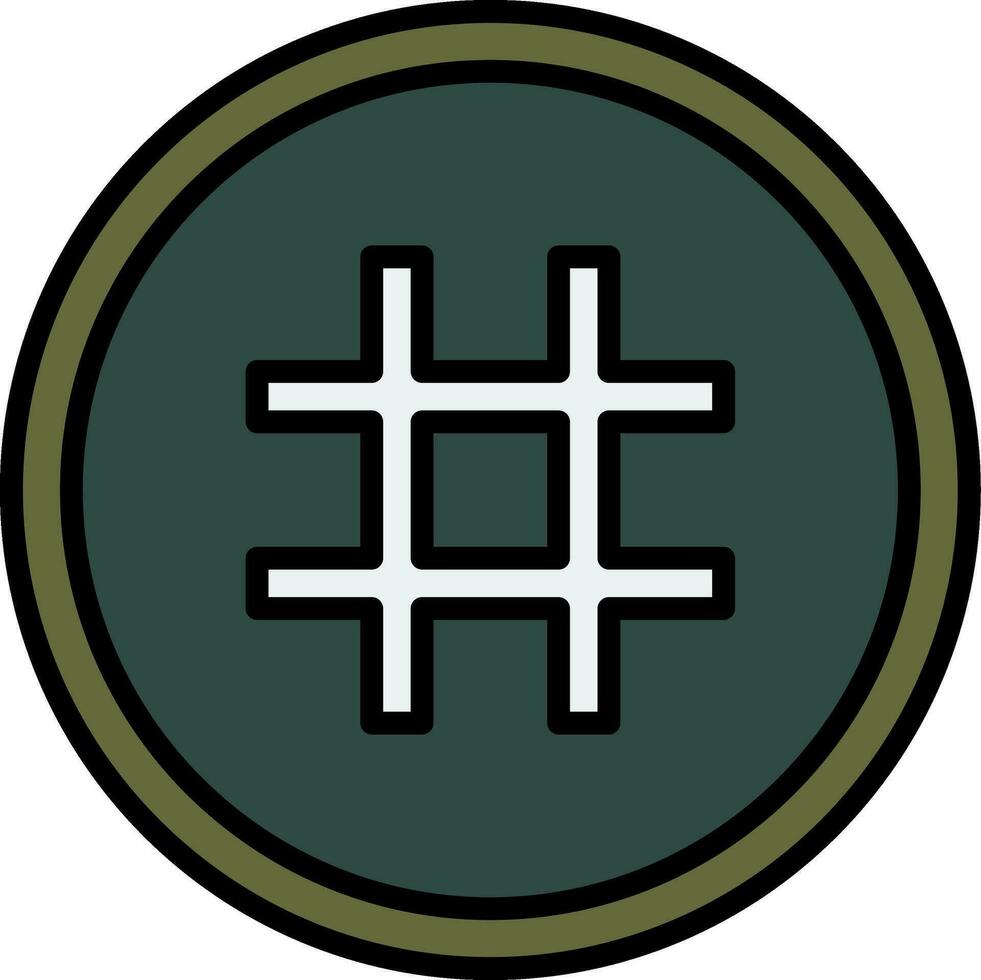 hashtag vector diseño elemento icono