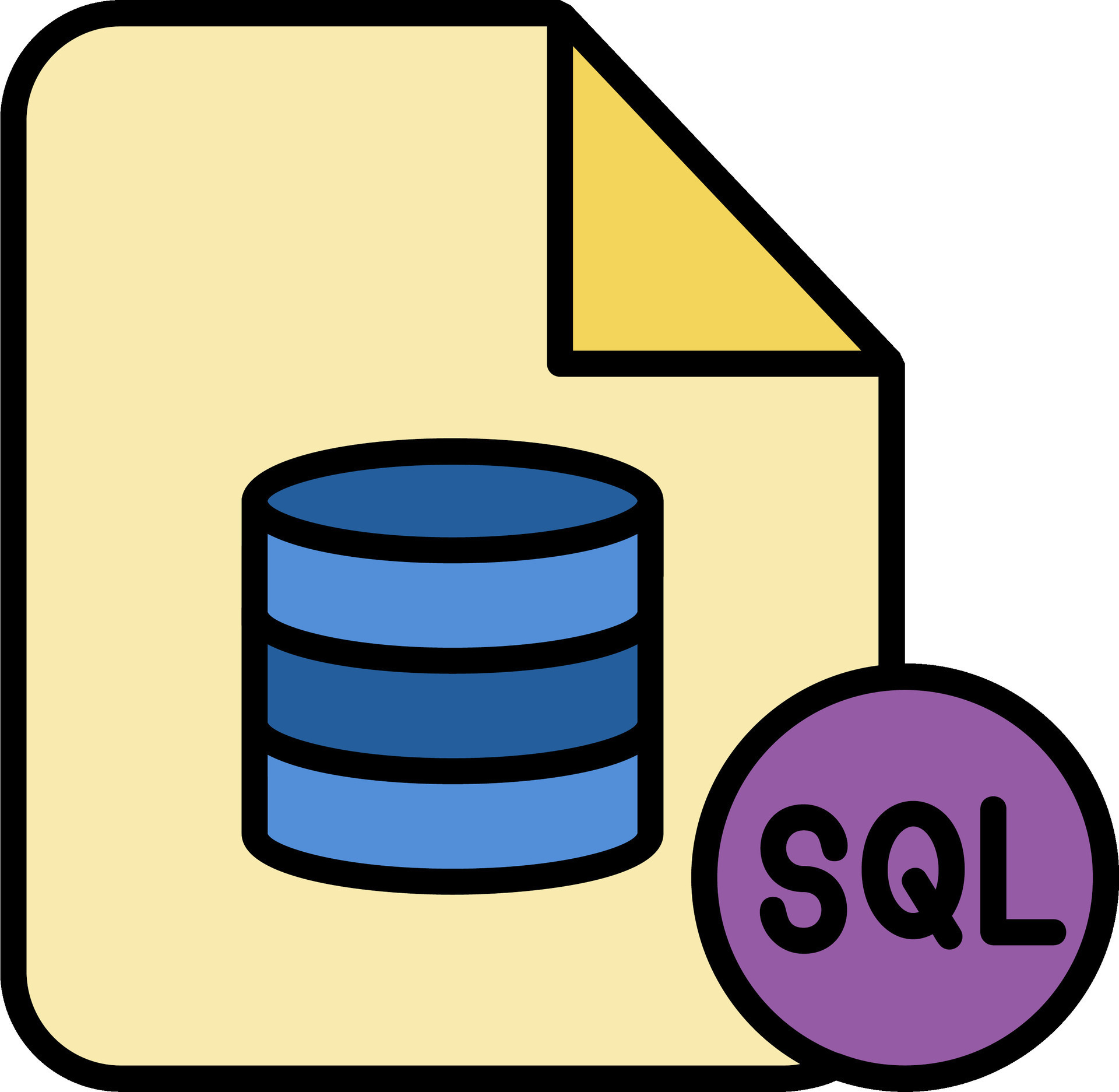 Structured Query Language Vector Design Element Icon 29134856 Vector ...
