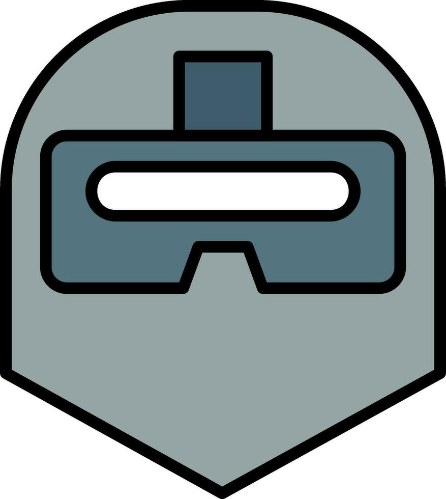 Helmet Vector Design Element Icon
