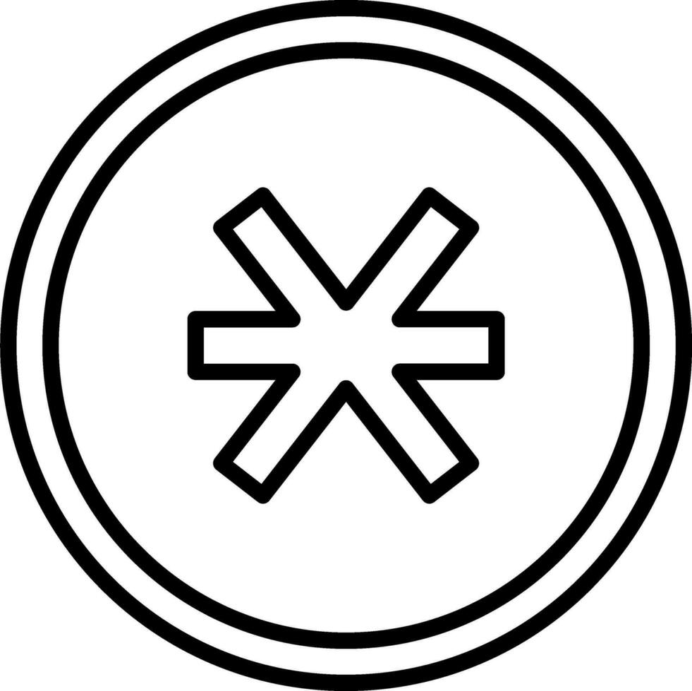 Asterisk Vector Design Element Icon