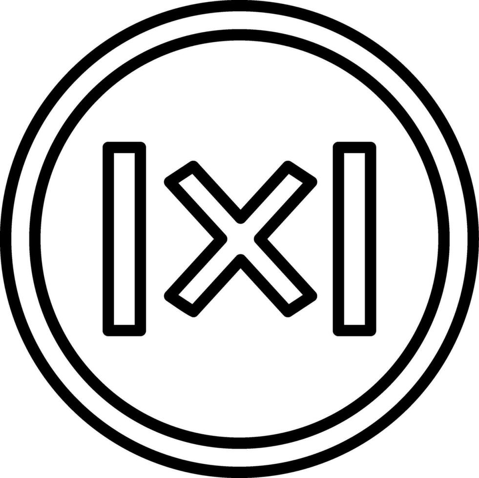 Absolute Value Vector Design Element Icon