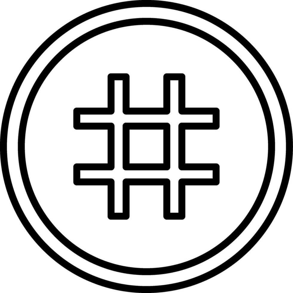 Hashtag Vector Design Element Icon