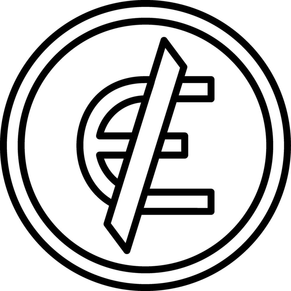 Not Equal Vector Design Element Icon