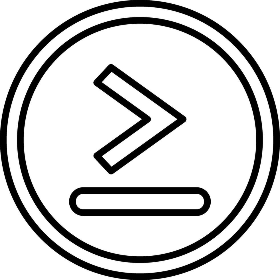 es mayor que o igual a vector diseño elemento icono