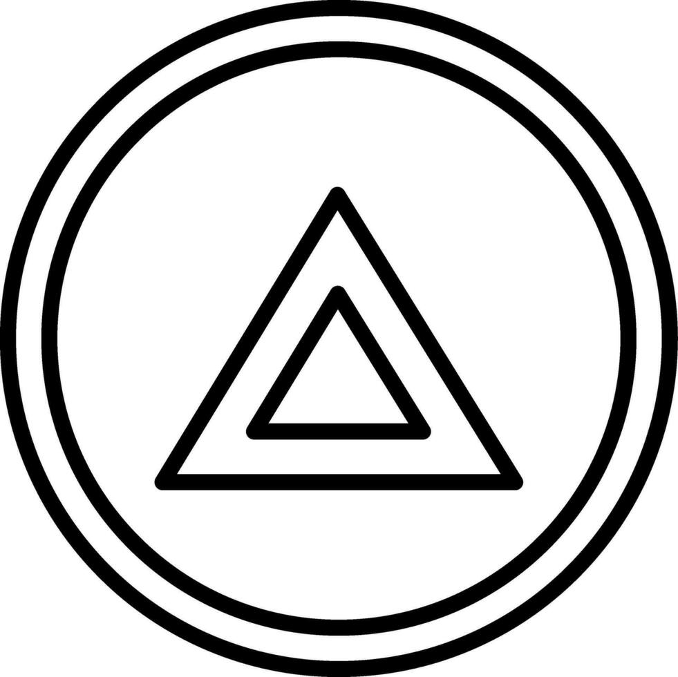 Delta Vector Design Element Icon