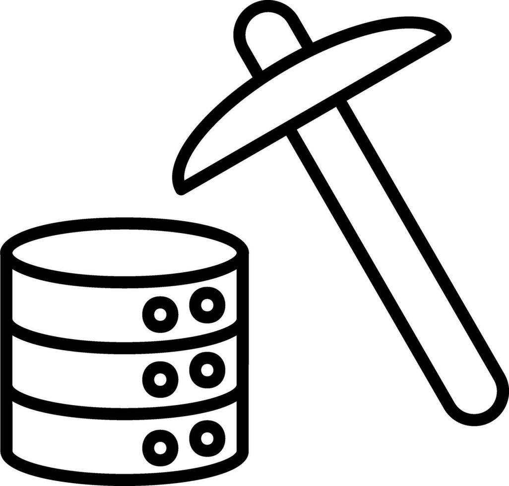 Data Mining Vector Design Element Icon