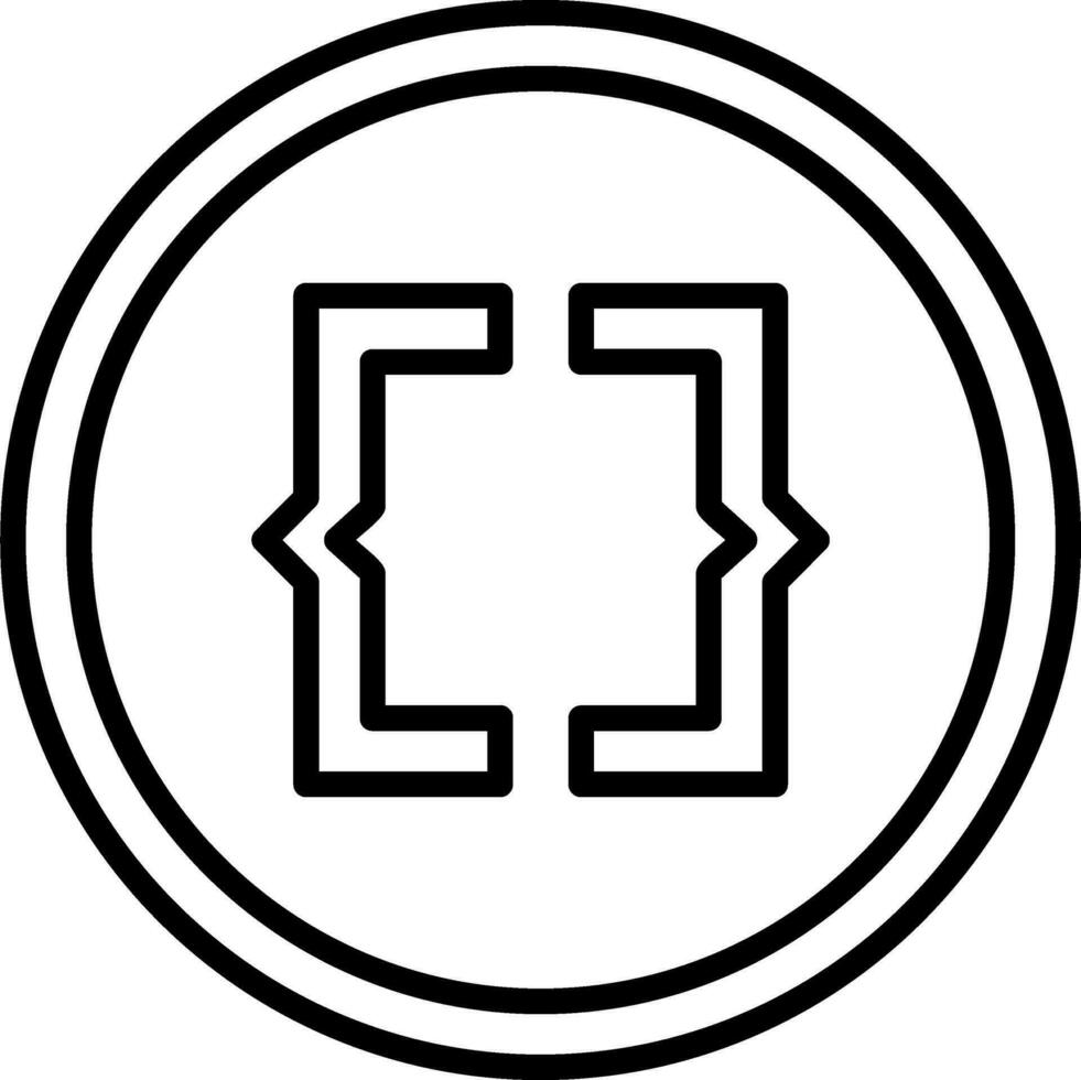 Brackets Vector Design Element Icon