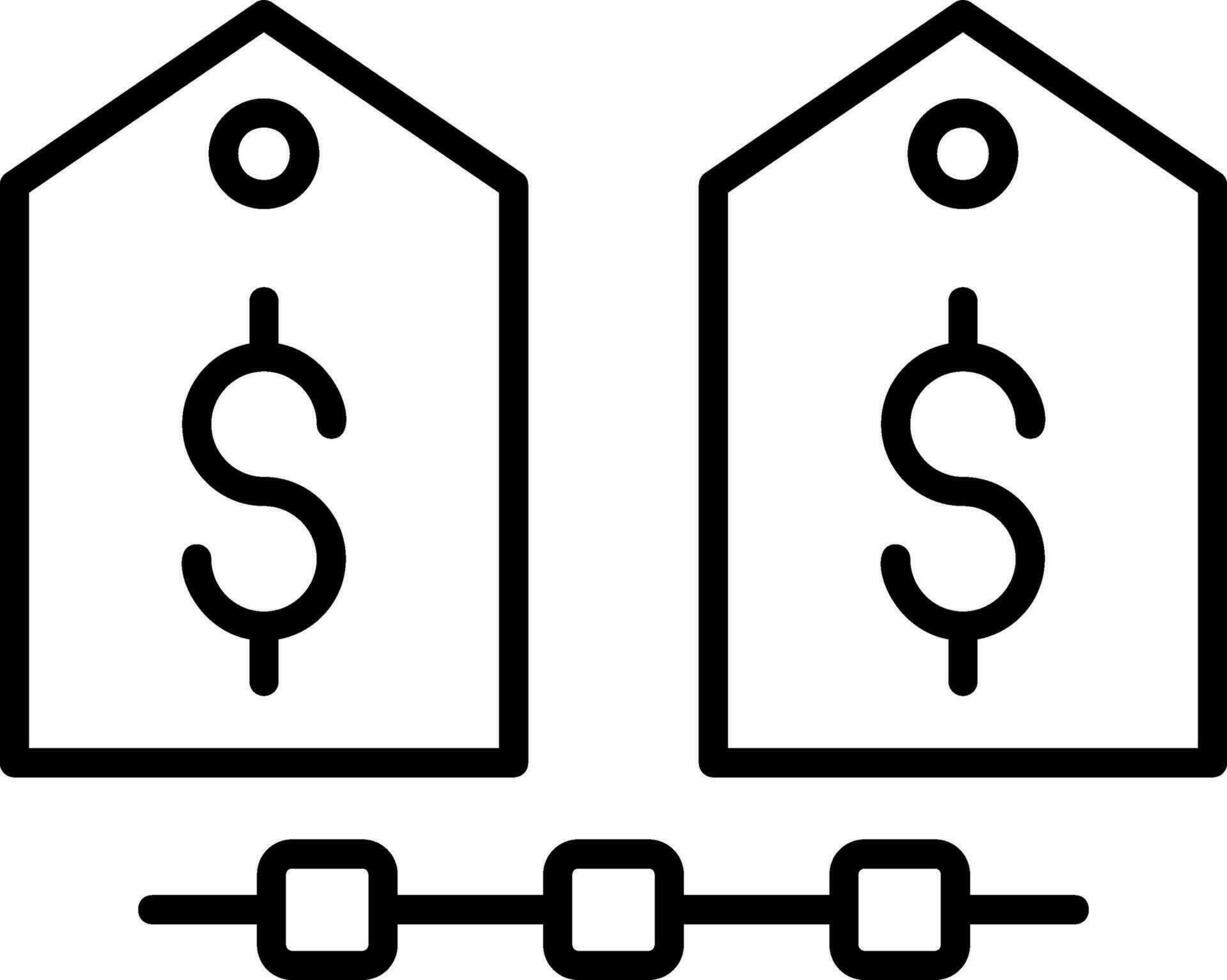 Residual Value Vector Design Element Icon