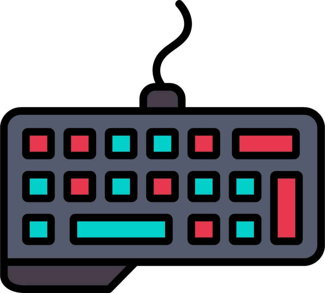 Keyboard Vector Design Element Icon