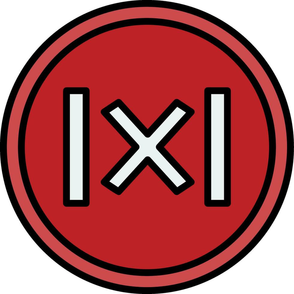 Absolute Value Vector Design Element Icon
