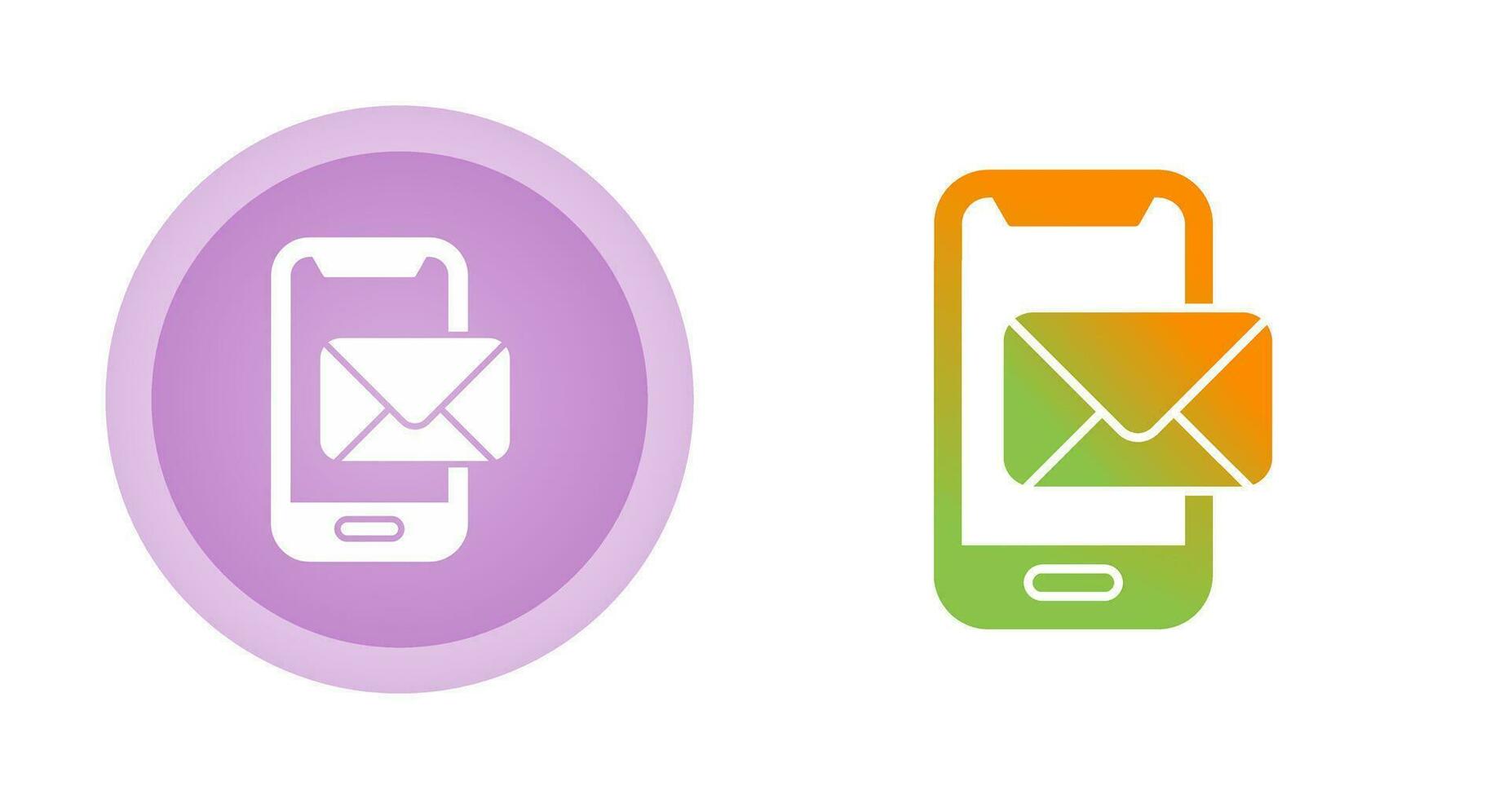 Phone Mail Vector Icon