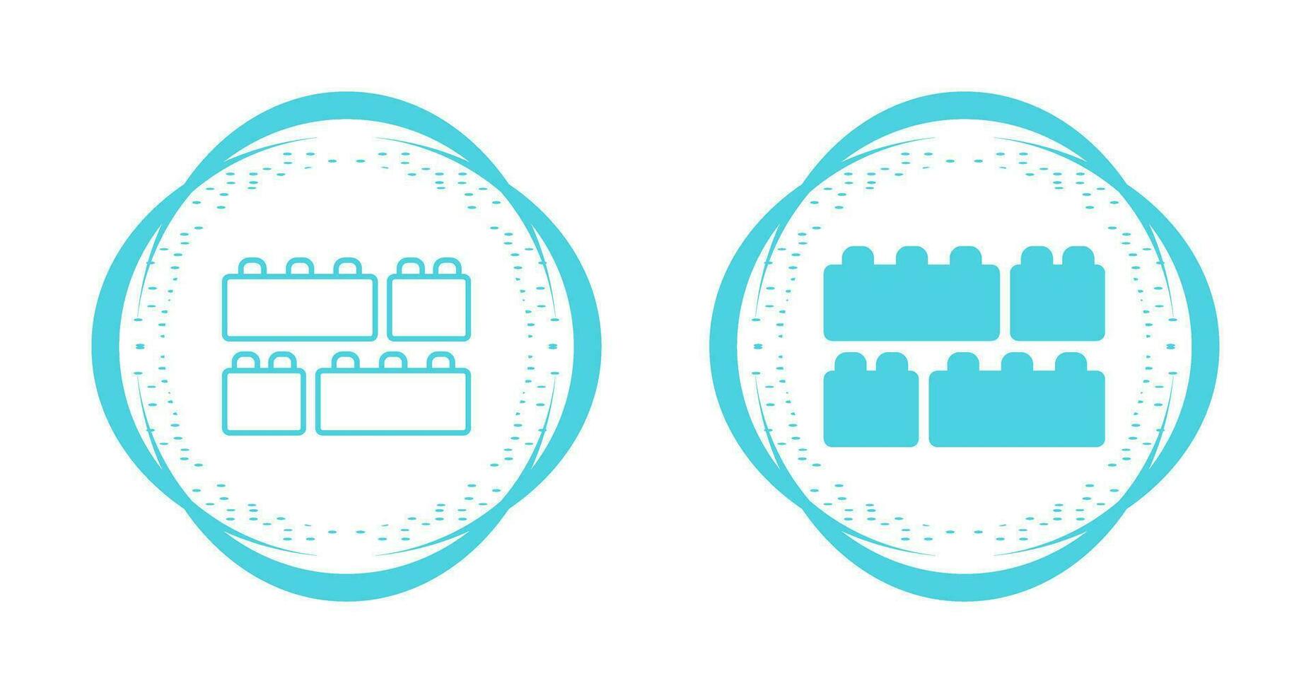 Toy Blocks Vector Icon