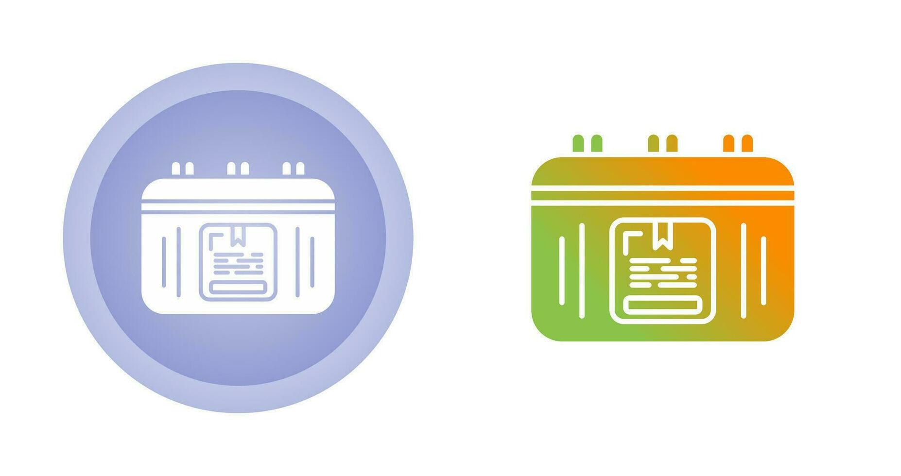 Event Logistics Vector Icon