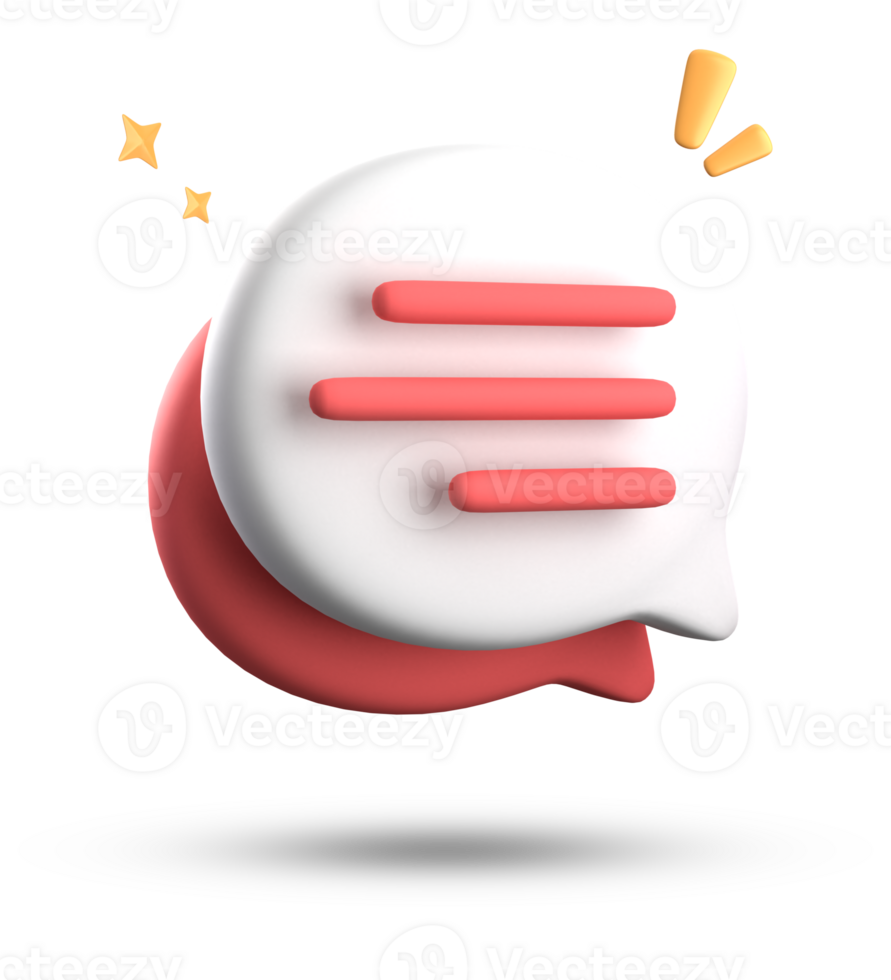 3d rendering of speech bubble icons, 3D pastel chat icon set. Set of 3d speak bubble. png