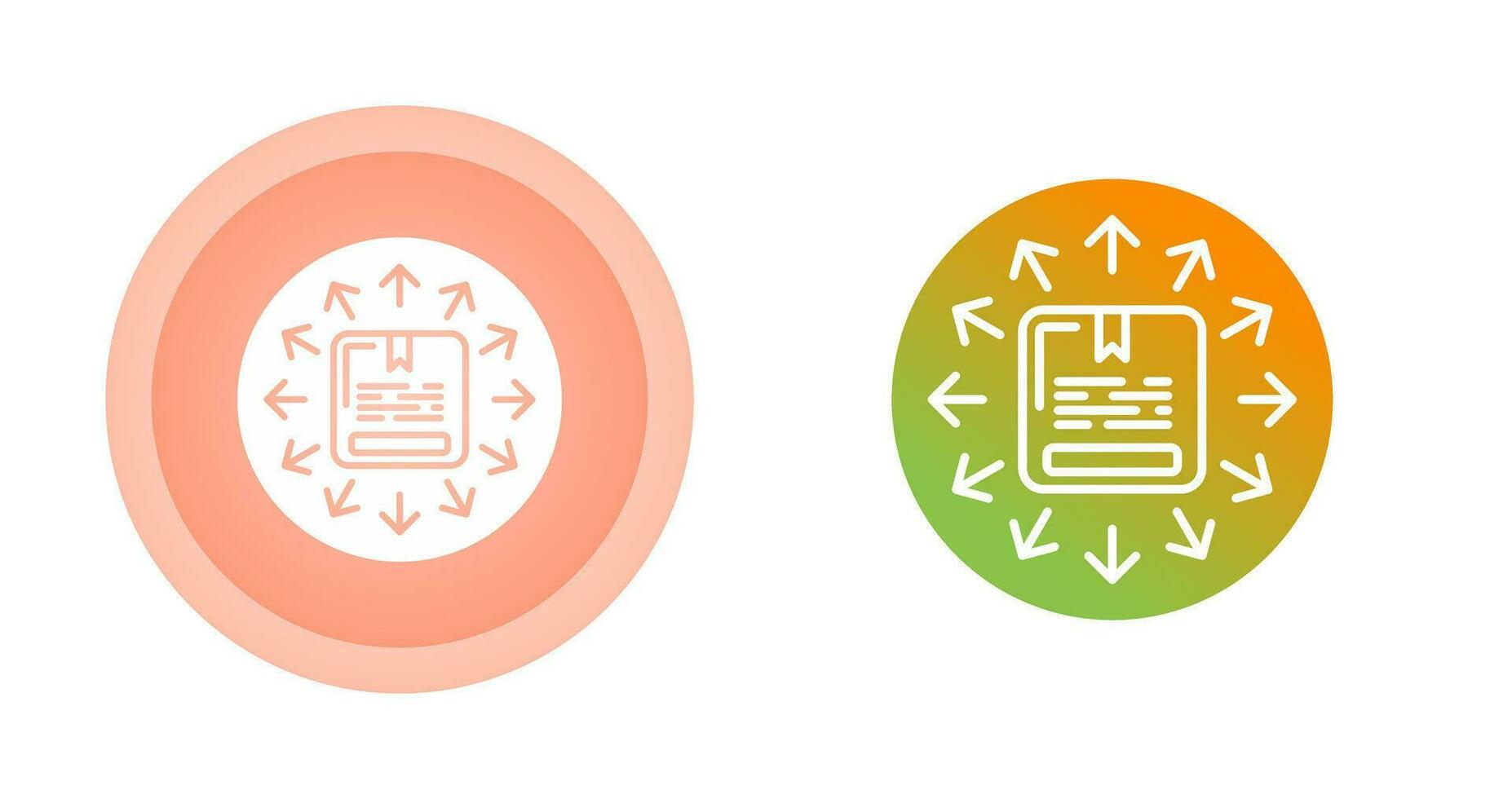 icono de vector de logística empresarial