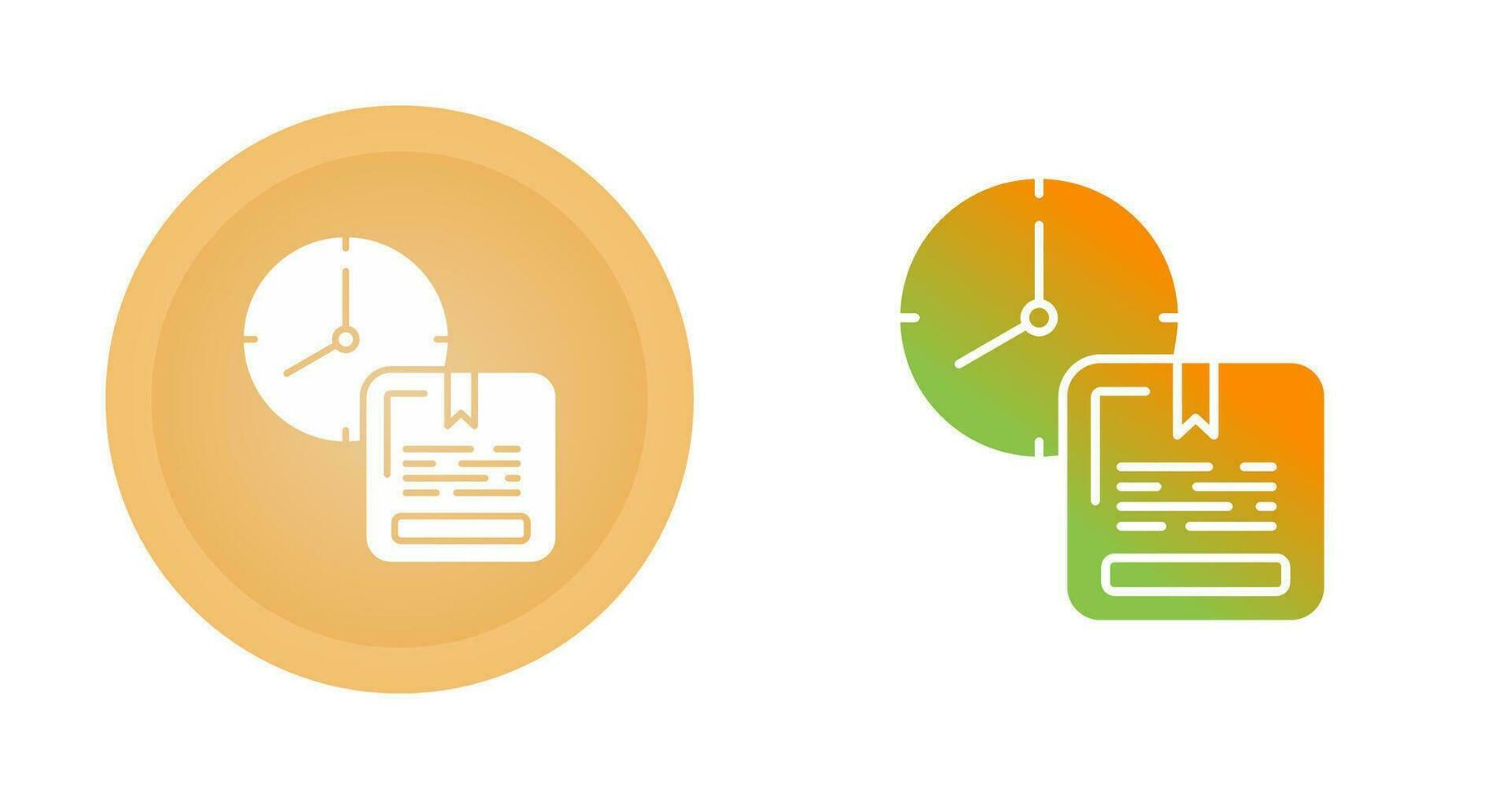 On Time Delivery Vector Icon