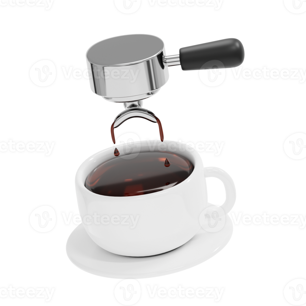 espresso 3D Illustration png