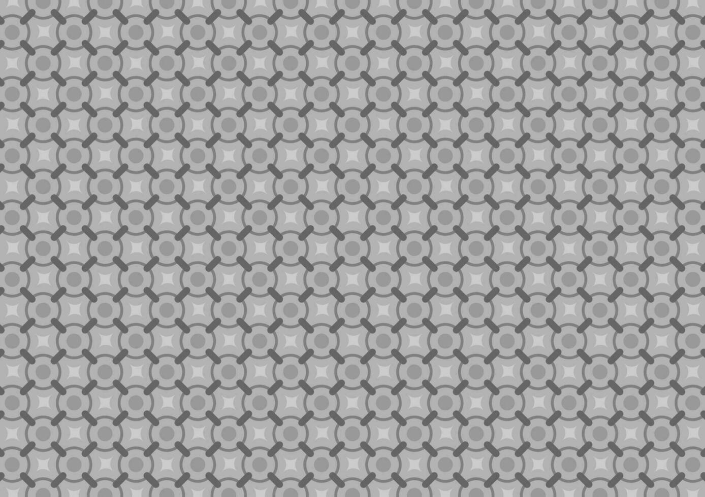 Geometric gray square circle pattern decoration net modern abstract background vector
